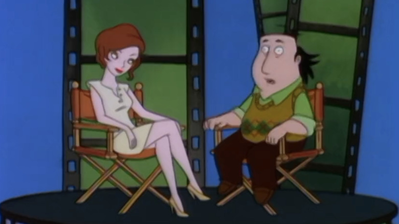 Jay Sherman hosting his series, "Coming Attractions" on "The Critic"
