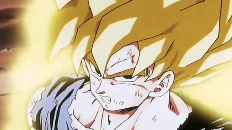 Goku in the Dragon Ball Z anime