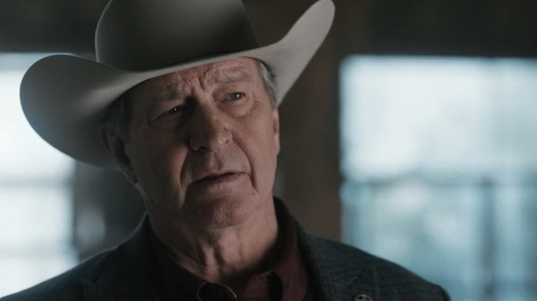 Brett Cullen's Harry Gifford is seen in closeup in Marshals