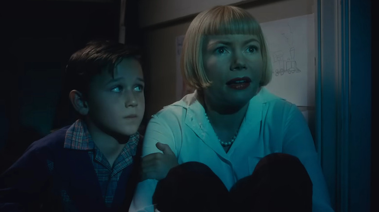 Mateo Zoryan and Michelle Williams in The Fabelmans