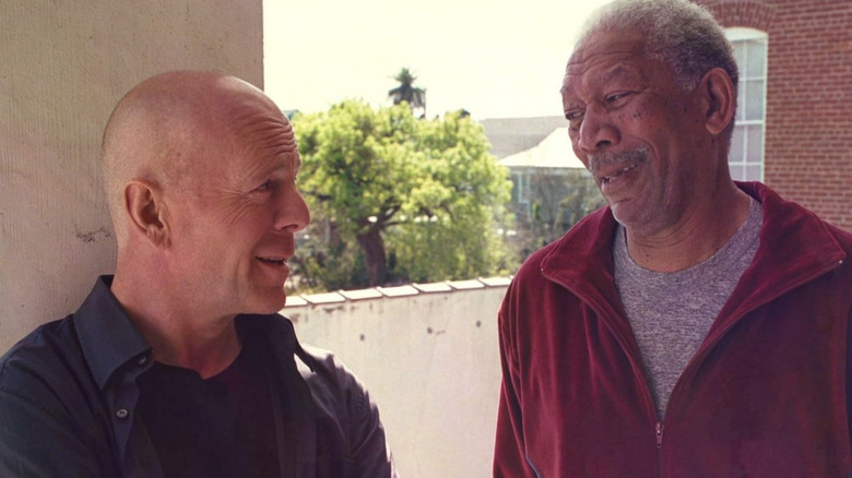 Bruce Willis Morgan Freeman Red