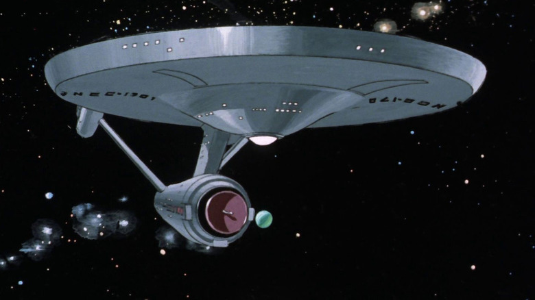 The Enterprise from Star Trek: The Animated Series