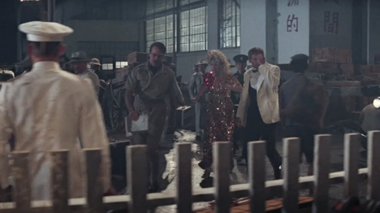 Art Weber guides Indiana and his crew through the Shanghai airport in Indiana Jones and the Temple of Doom