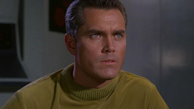 Jeffrey Hunter as Christopher Pike in Star Trek: the Original Series