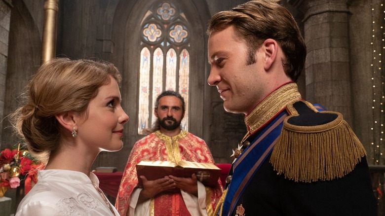 A scene from A Christmas Prince: Royal Wedding
