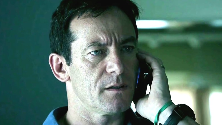 Detective Britten on the phone on Awake
