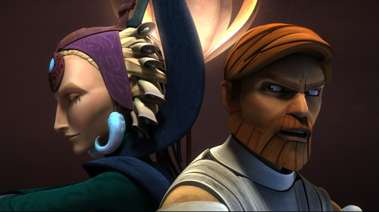 Satine and Obi-Wan