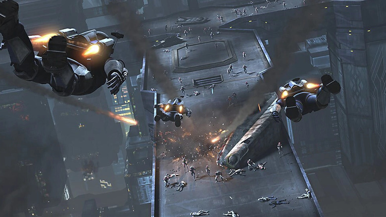 Mandalorians descend on Sundari City