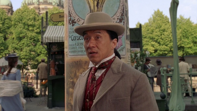 Jackie Chan as Passepartout looking surprised in Around the World in 80 Days (2004)