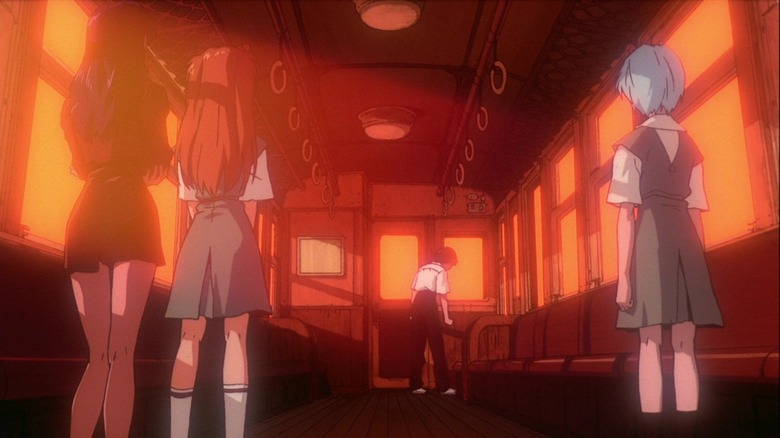 End of Evangelion Misato Asuka Rei Shinji