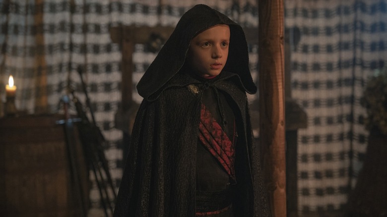 Egg wearing a hood in A Knight of the Seven Kingdoms