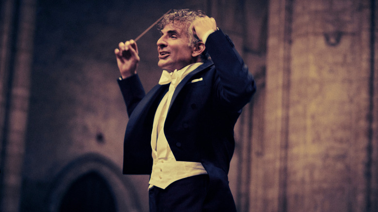 Bradley Cooper as Leonard Bernstein in Maestro