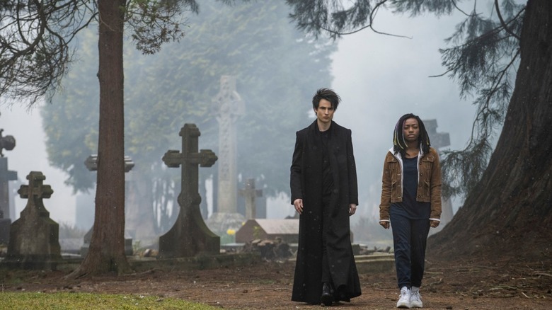 Tom Sturridge and Kirby Howell-Baptiste in The Sandman