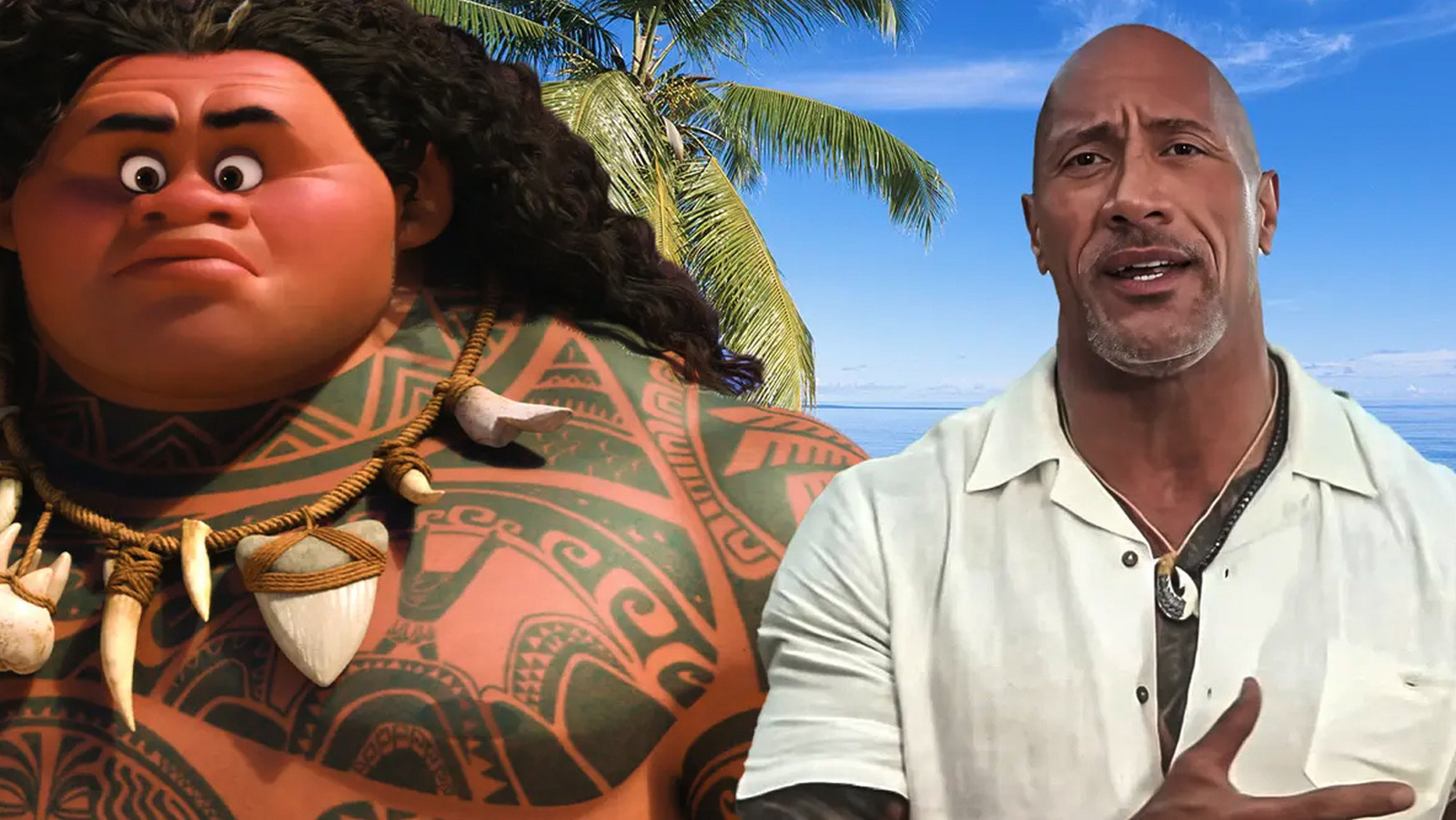 Moana is being made into a live-action movie with Dwayne Johnson