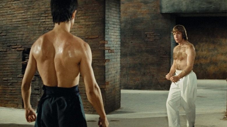 Bruce Lee and Chuck Norris in Way of the Dragon
