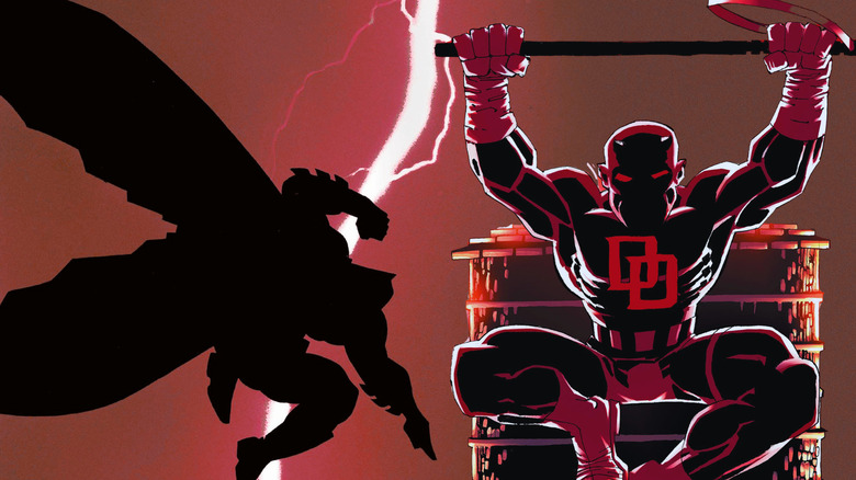 The Dark Knight Returns + Daredevil: Cold Day in Hell Frank Miller cover