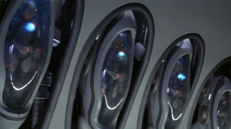 The Robinson family lay in pods in Lost in Space