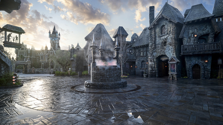 The European village Darkmoor from Universal's Dark Universe theme park land