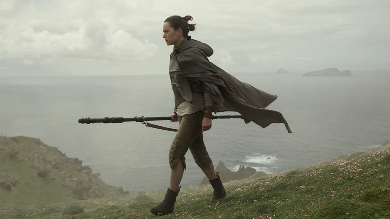 Daisy Ridley in The Last Jedi