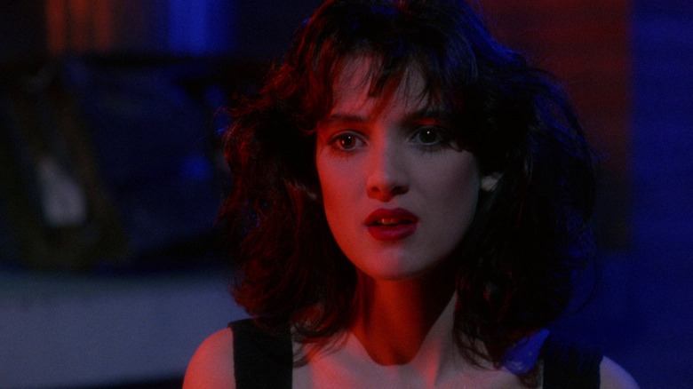 Winona Ryder as Veronica looking shocked in Heathers