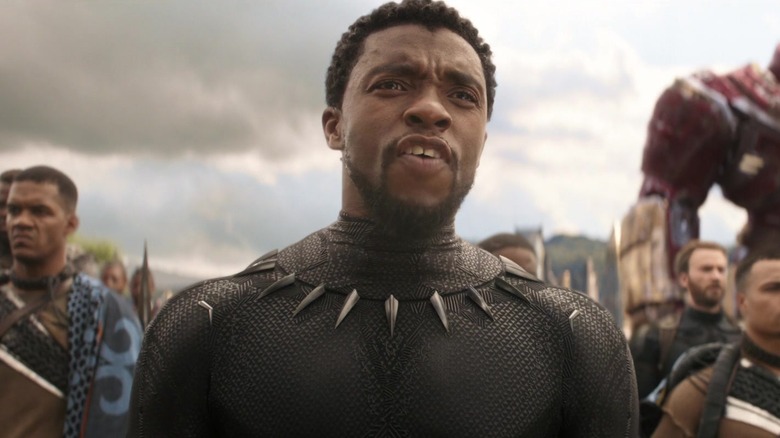 T'Challa preparing for battle in Avengers: Infinity War