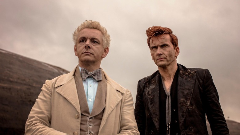 Michael Sheen and David Tennant in Good Omens