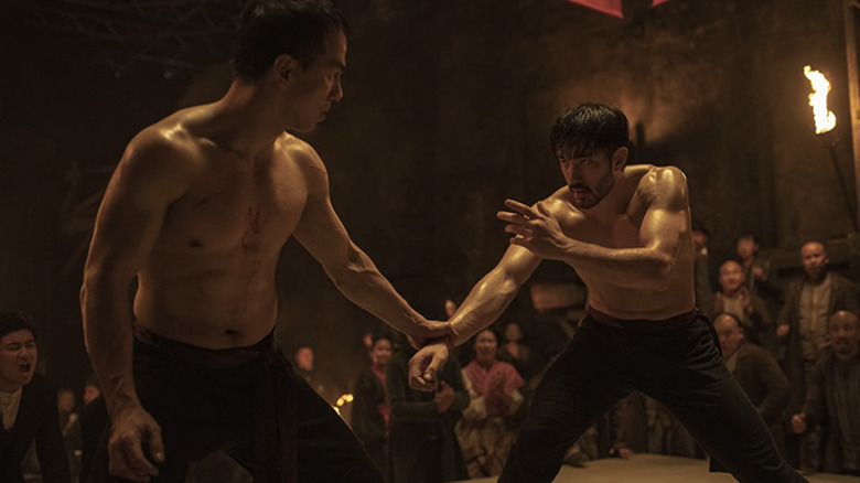 Warrior fight scene