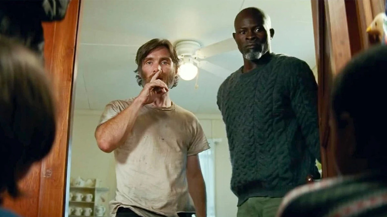 Cillian Murphy and Djimon Hounsou in A Quiet Place Part II