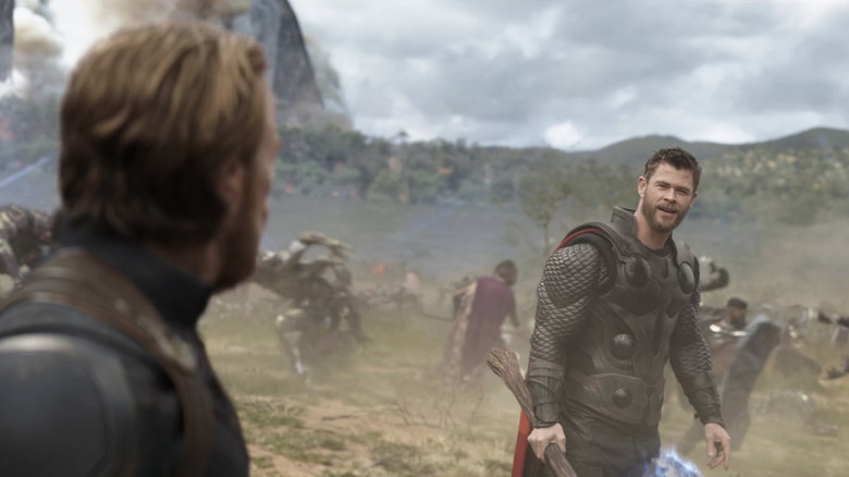 Chris Hemsworth Avengers Infinity War
