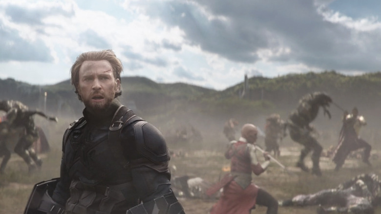 Chris Evans Avengers Infinity War