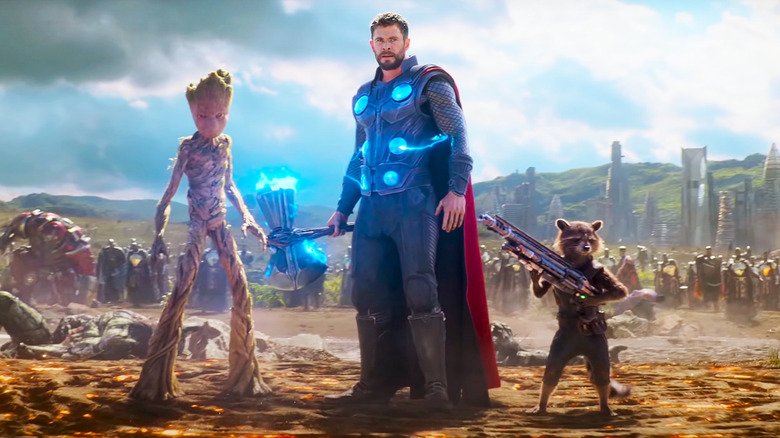 Chris Hemsworth Avengers Infinity War