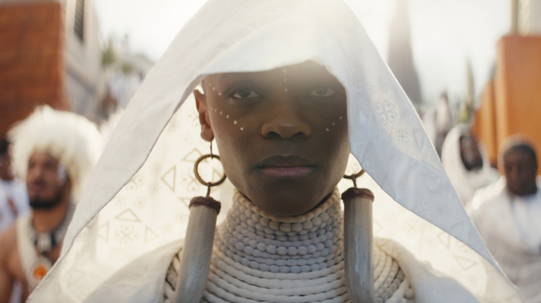 Letitia Wright in Black Panther: Wakanda Forever