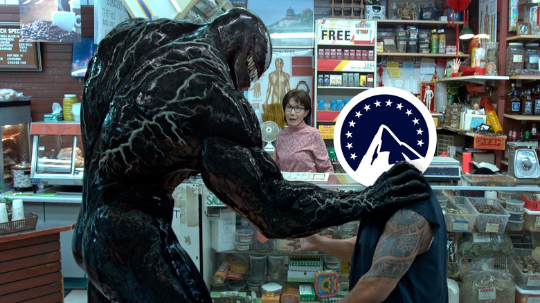 Venom choking Paramount