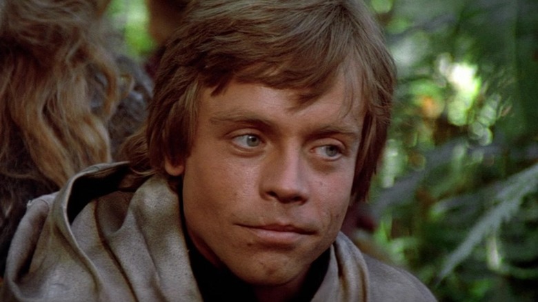 Luke Skywalker looking confident in Star Wars: Return of the Jedi