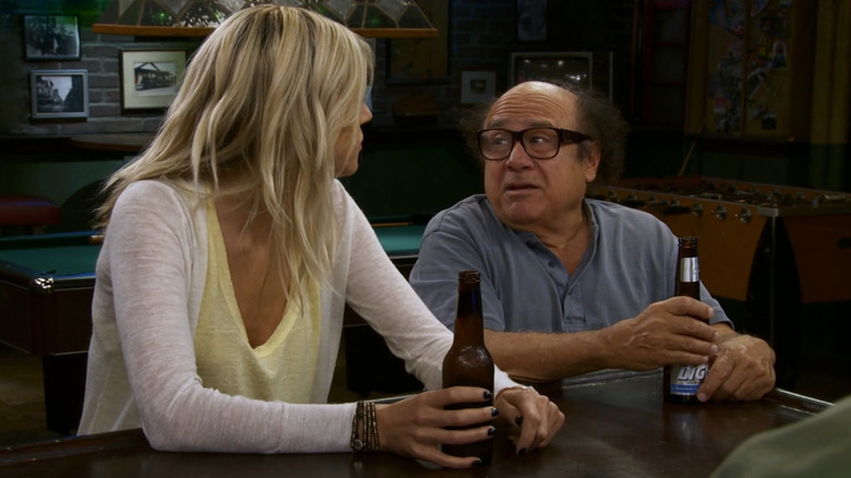 Kaitlin Olson and Danny DeVito on It's Always Sunny in Philadelphia