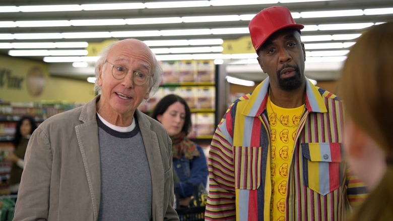 Larry and Leon buying watermelon on Curb Your Enthusiasm
