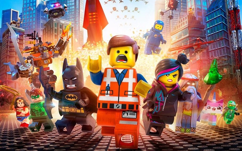 The Lego Movie poster header