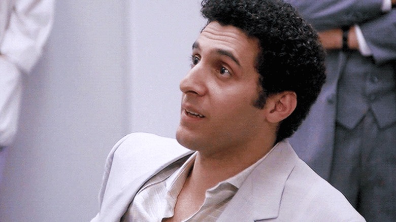 John Turturro's David feigning innocence during the interrogation in Miami Vice