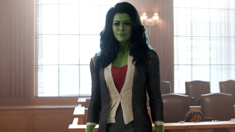 Tatiana Maslany in She-Hulk: Attorney At Law