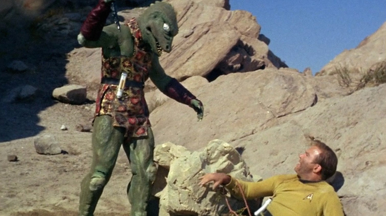 star trek gorn then and now