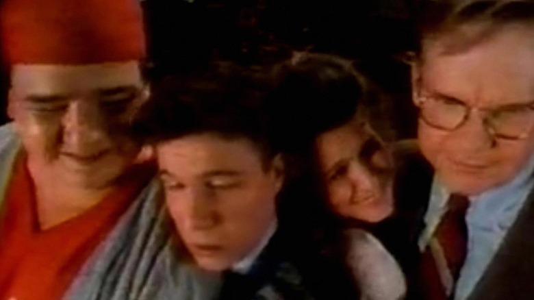 Animal, Wimp, Angel, and Genius inside Herman's Head in Herman's Head