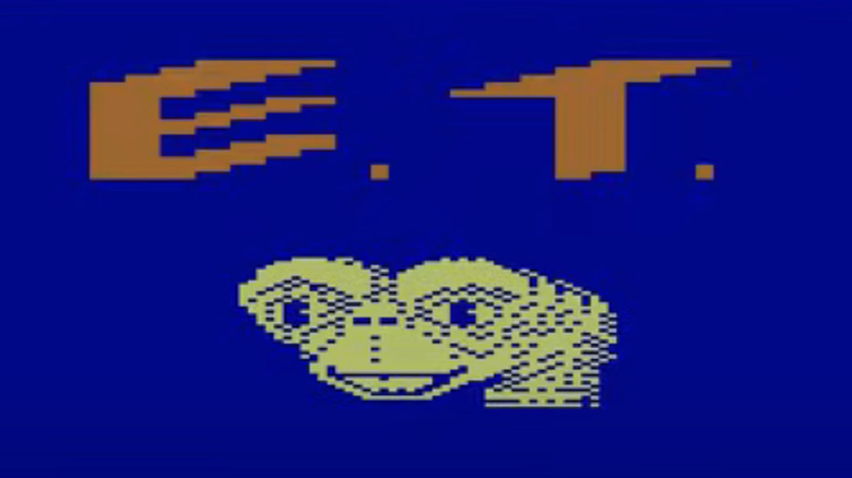 ET is seen on a menu screen in the video game ET the Extra-Terrestrial