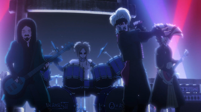 Hayashi the band rocks on in Dan Da Dan