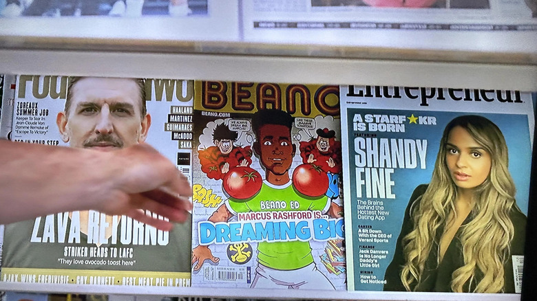 Ted Lasso finale magazines screenshot
