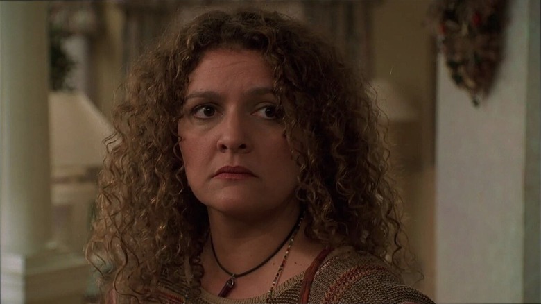 Janice se ve preocupada en las Sopranos