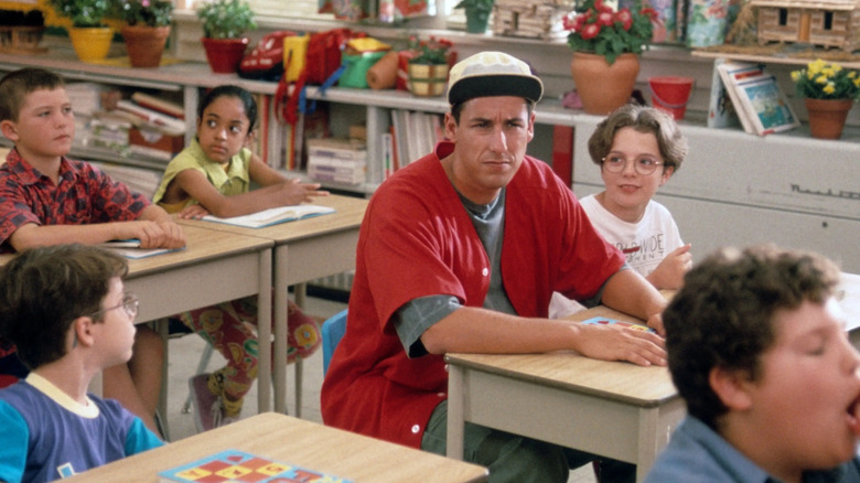 Adam Sandler in class Billy Madison 