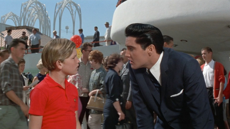 Kurt Russell and Elvis Presley in It Happened at the World's Fair