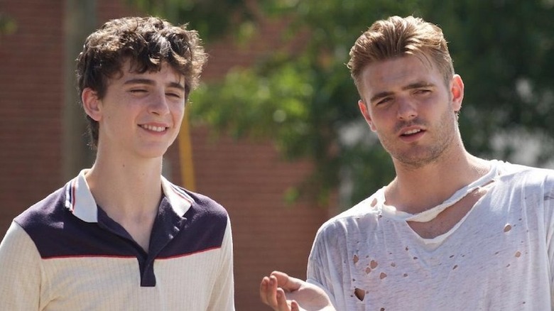 Timothee Chalamet and Alex Roe in Hot Summer Nights