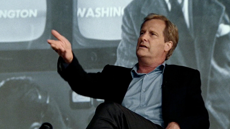 Jeff Daniels as Will McAvoy in The Newsroom
