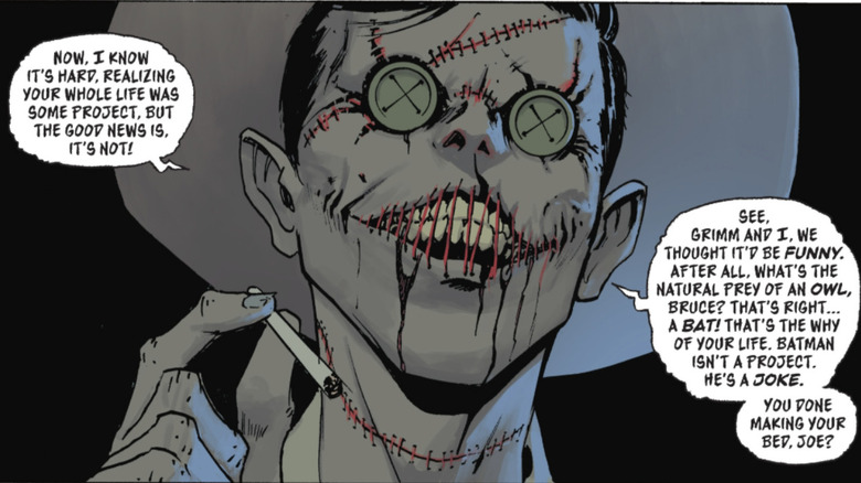 Scarecrow explaining Project Batman in Absolute Batman #20